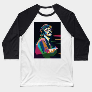 Abstract Chick Corea in WPAP Baseball T-Shirt